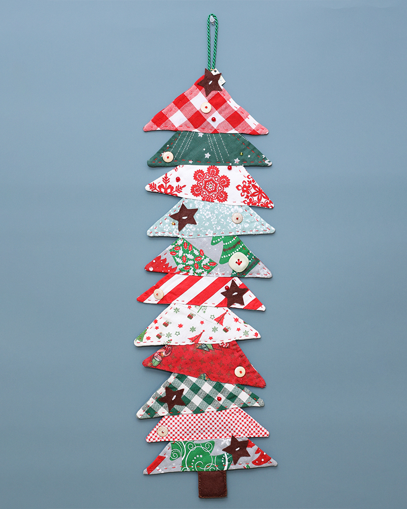 Tilted Christmas Tree Pile Oghak