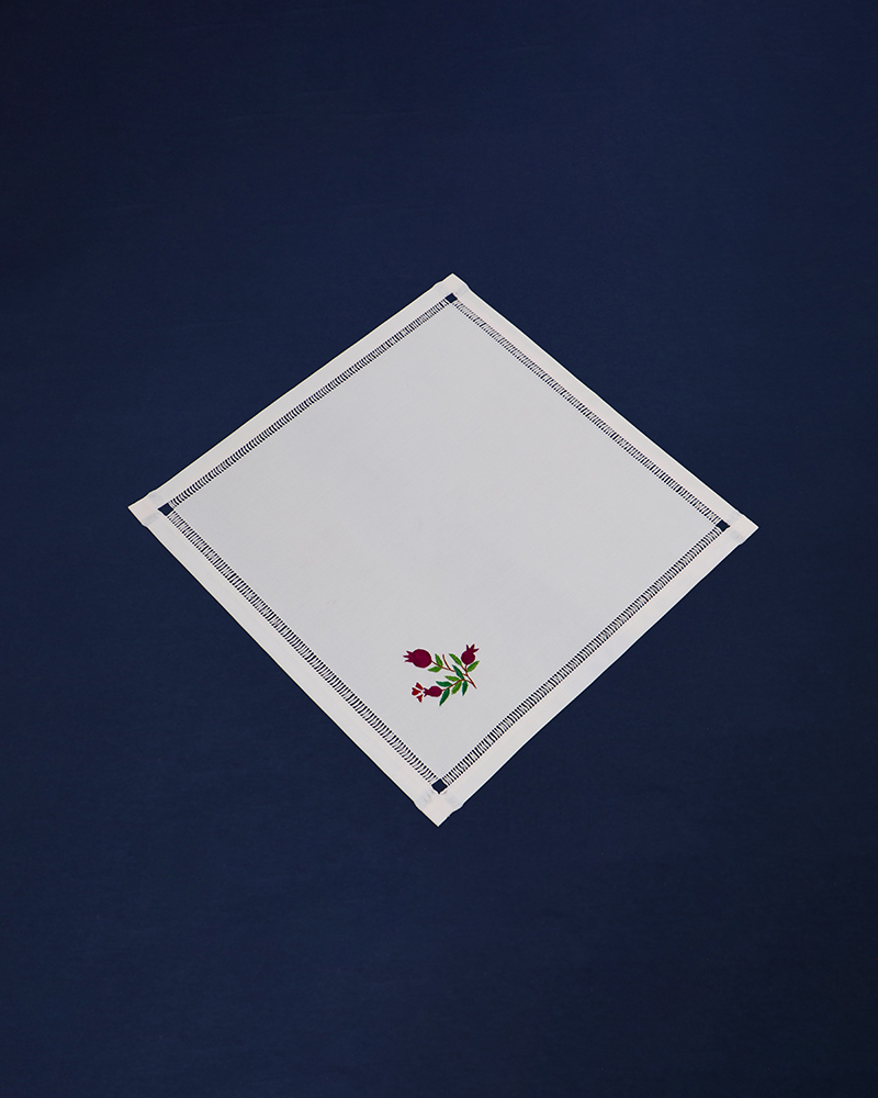 Bread Basket Cloth Cover With Armenian Embroidery Oghak