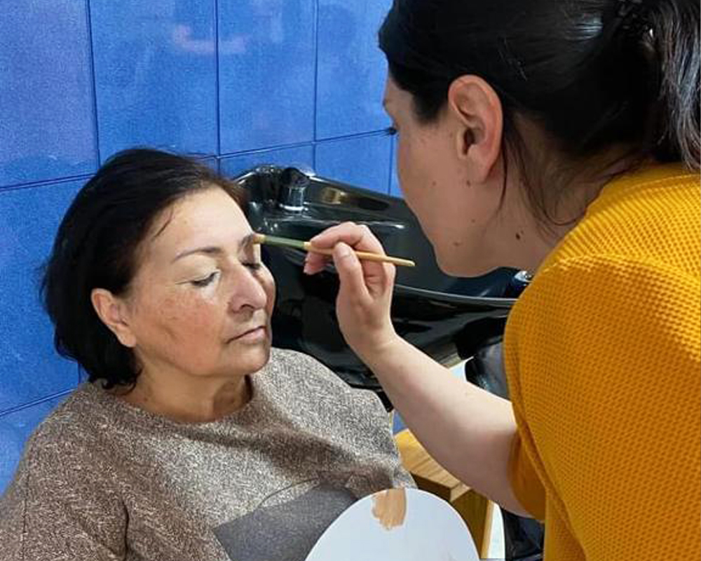 Makeup Course in Agarak Village