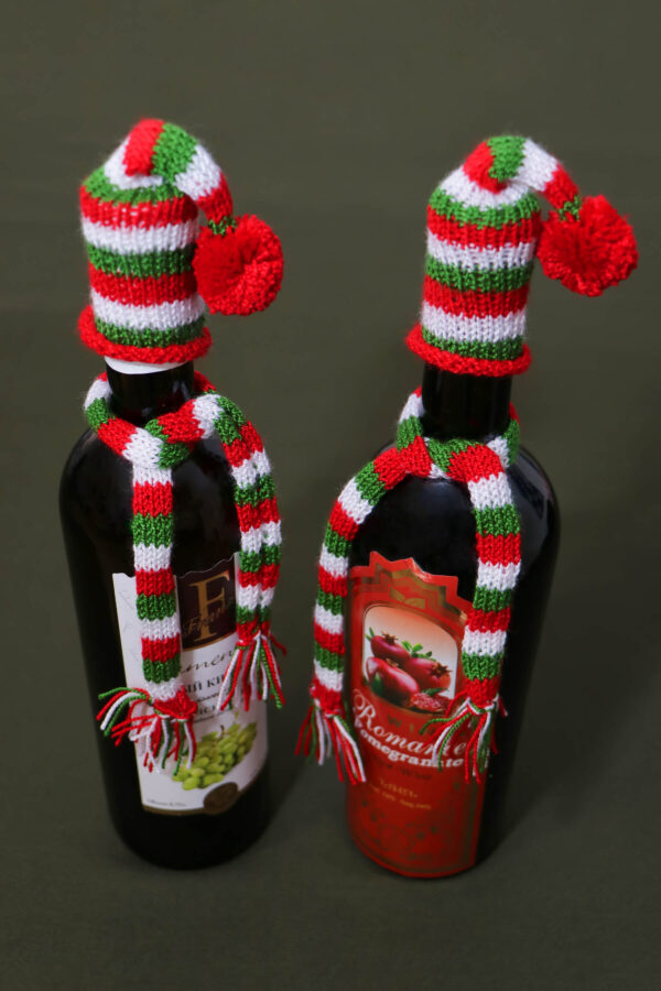 Holiday Wine Bottle Accessories