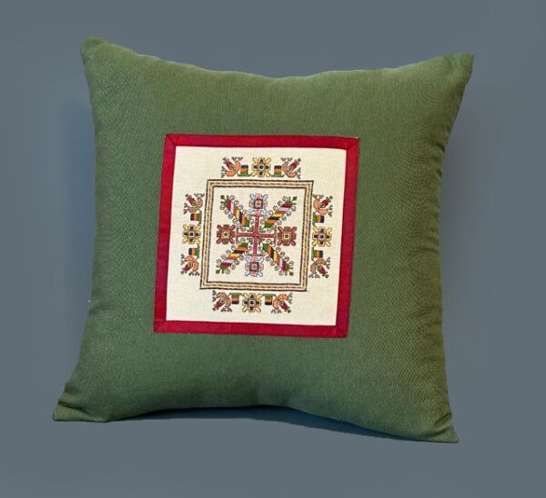 Pillow with Armenian Embroidery